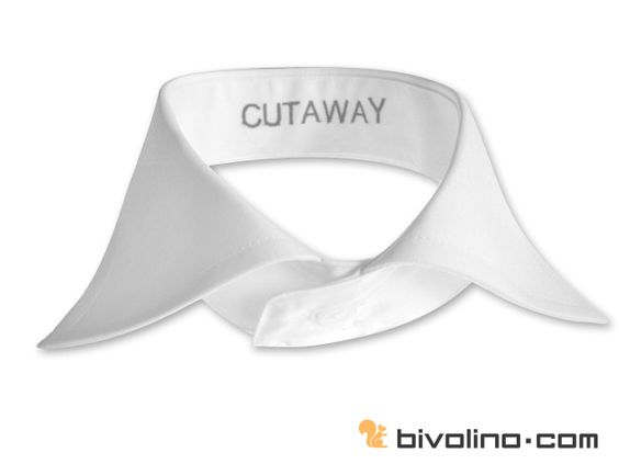 Cutaway kragen